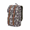 Picture of Herschel Little America Laptop Backpack, Frog Camo/Tan Synthetic Leather, Mid-Volume 17.0L