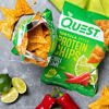 Picture of Quest Nutrition Tortilla Style Protein Chips, Chili Lime, Baked, 1.1 Ounce (12 Count)