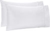 Picture of Amazon Basics Lightweight Soft Easy Care Microfiber Pillowcases - 2-Pack, Standard, Bright White