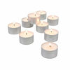 Picture of Stonebriar DTL-100-6 Unscented Tea Light Candles, 6-7 Hour Burn Time, White, 100 Pack, 100 Count