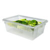 Picture of Rubbermaid Commercial Products Food Storage Box Drainage Colander for 8.5, 12.5, 16.5 and 21.5 Gallon Sizes, Clear (FG330300CLR)