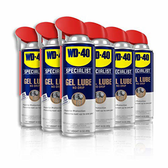 Picture of WD-40 Specialist Gel Lube with SMART STRAW SPRAYS 2 WAYS, 10 OZ [6-Pack]