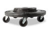 Picture of Rubbermaid Commercial FG264043BLA BRUTE Quiet Dolly for Brute Utility Containers