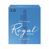 Picture of DAddario Woodwinds Royal Bb Clarinet Reeds, Strength 2.0, 10-pack - RCB1020