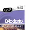 Picture of DAddario EXP26 Coated Phosphor Bronze Acoustic Guitar Strings, Light, 11-52 - Offers a Warm, Bright and Well-Balanced Acoustic Tone and 4x Longer Life - With NY Steel for Strength and Pitch Stability