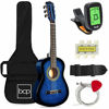 Picture of Best Choice Products 30in Kids Acoustic Guitar Beginner Starter Kit with Electric Tuner, Strap, Case, Strings - Blueburst