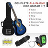 Picture of Best Choice Products 30in Kids Acoustic Guitar Beginner Starter Kit with Electric Tuner, Strap, Case, Strings - Blueburst