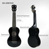 Picture of HUAWIND 21 Inch Soprano Ukulele for Beginners, Kid Ukulele Four String Wood Children Ukulele with Gig Bag (Black)