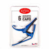 Picture of Kyser Quick-Change Capo for 6-string acoustic guitars, Blue, KG6U