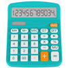 Picture of Helect H1001B-Calculator-BL Standard Function Desktop Calculator, Blue