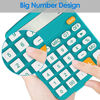 Picture of Helect H1001B-Calculator-BL Standard Function Desktop Calculator, Blue