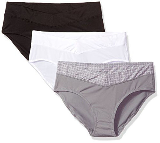  Warners Womens Blissful Benefits No Muffin-Top 3 Pack Brief  Panty