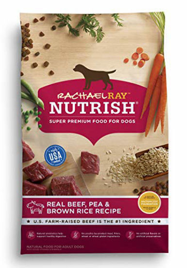 Picture of Rachael Ray Nutrish Premium Natural Dry Dog Food, Real Beef, Pea, & Brown Rice Recipe, 28 Pounds