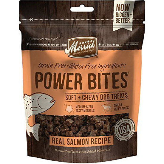 Picture of Merrick Power Bites Salmon Recipe Treats- 6 oz