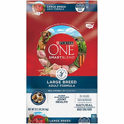 Picture of Purina ONE Natural Large Breed Adult Dry Dog Food, SmartBlend Formula - 31.1 lb. Bag