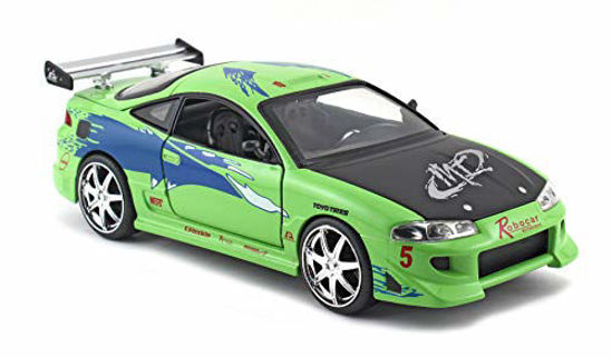 Picture of Fast & Furious 1:24 Brian's Mitsubishi Eclipse Die-cast Car, Toys for Kids and Adults