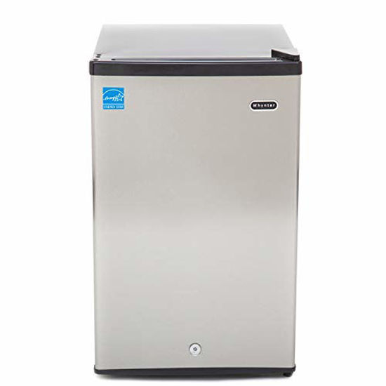 Picture of Whynter CUF-210SS Energy Star 2.1 cu. ft. Stainless Steel Upright Lock Compact Freezer/Refrigerators