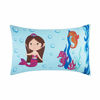 Picture of EVERYDAY KIDS Toddler Fitted Sheet and Pillowcase Set -Undersea Mermaids Adventure- Soft Microfiber, Breathable and Hypoallergenic Toddler Sheet Set