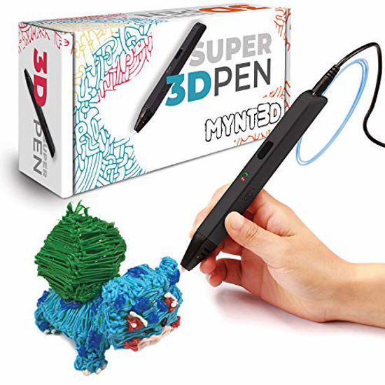 GetUSCart- MYNT3D Super 3D Pen, 1.75mm ABS and PLA Compatible 3D Printing  Pen