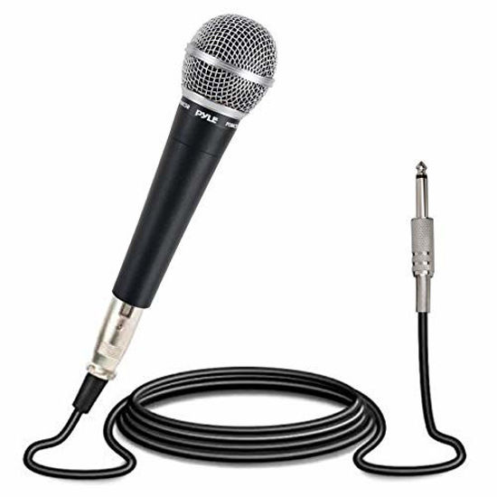 Picture of Pyle-Pro Includes 15ft XLR Cable to 1/4'' Audio Connection, Connector, Black, 10.10in. x 5.00in. x 3.30in. (PDMIC58)