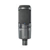 Picture of Audio-Technica AT2020USB+ Cardioid Condenser USB Microphone, with Built-In Headphone Jack & Volume Control, Black