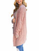 Picture of MEROKEETY Women's Long Sleeve Soft Chunky Knit Sweater Open Front Cardigan Outwear with Pockets