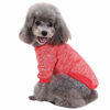 Picture of CHBORLESS Pet Dog Classic Knitwear Sweater Warm Winter Puppy Pet Coat Soft Sweater Clothing for Small Dogs (M, Red)