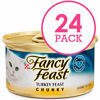 Picture of Purina Fancy Feast Pate Wet Cat Food, Chunky Turkey Feast - (24) 3 oz. Cans