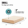 Picture of Barkbox Memory Foam Platform Dog Bed | Plush Mattress for Orthopedic Joint Relief (Small, Sand)