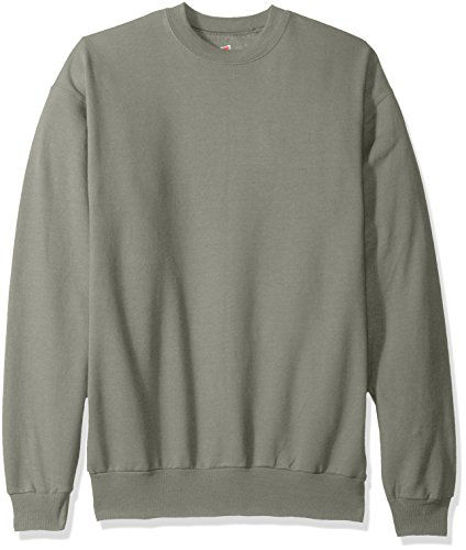 Picture of Hanes mens Ecosmart Fleece Sweatshirt, Stonewashed Green, XX-Large US