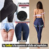 Picture of SEASUM Women's High Waist Yoga Pants Tummy Control Slimming Booty Leggings Workout Running Butt Lift Tights XS