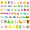 Picture of Kizcity 60 Pcs Mochi Squishies, Kawaii Squishy Toys for Easter Party Favors, Animal Squishies Stress Relief Toys for Boys & Girls Birthday Gifts, Easter Event, Classroom Prize, Goodie Bag