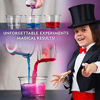 Picture of NATIONAL GEOGRAPHIC Science Magic Kit - Perform 20 Unique Science Experiments as Magic Tricks, Includes Magic Wand and Over 50 Pieces, Great STEM Learning Science Kit for Boys and Girls