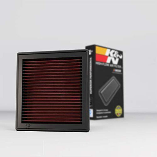 Picture of K&N Engine Air Filter: High Performance, Premium, Washable, Replacement Filter: Fits 2007-2019 Nissan/Infiniti/Suzuki/Fiat V6 (370Z, FairladyZ, Skyline 370 GT, QX50, Q40, Q60, G37, EX37), 33-2399