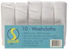 Picture of Spasilk Baby 10 Pack Soft Terry Bath Washcloth Wipes