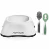 Picture of NumNum Starter Kit | Baby Bowl and Spoons Set (First Stage + Second Stage) | BPA Free Silicone Baby Feeding Supplies | #1 Doctor Recommended Baby Led Weaning Bowl + Spoons for Kids Ages 6 Months+