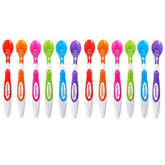 Picture of Munchkin 12 Piece Soft-Tip Infant Spoons