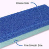 Picture of Foot Pumice Stone for Feet Hard Skin Callus Remover and Scrubber (Pack of 4) (Blue)