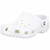 Picture of Crocs Unisex Classic Clog | Water Comfortable Slip On Shoes, White, 4 US Women