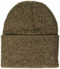 Picture of Carhartt Men's Knit Cuffed Beanie-Dark Brown/Sandstone-OFA