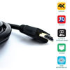 Picture of QualGear 12' High Speed HDMI 2.0 Cable with Ethernet Black (QG-CBL-HD20-12FT)