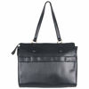 Picture of Aimee Kestenberg Women's Isla Saffiano Faux Leather Anti-Theft RFID 15in Business Tote, Black, 15" Laptop