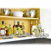 Picture of Lynk Professional Slide Out Spice Rack Upper Cabinet Organizer-8-inch Wide, 8-1/4" Single, Chrome