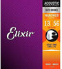 Picture of Elixir Strings 80/20 Bronze Acoustic Guitar Strings w NANOWEB Coating, Medium (.013-.056)