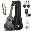 Picture of Soprano Ukulele Beginner Pack-21 Inch w/Gig Bag Fast Learn Songbook Digital Tuner All in One Kit