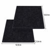 Picture of DEKIRU New 12 Pack Acoustic Foam Panels, 12 X 12 X 0.4 Inches Soundproofing Insulation Absorption Panel High Density Beveled Edge Sound Panels, Acoustic Treatment for Home&Offices (Black)