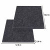 Picture of DEKIRU New 12 Pack Acoustic Foam Panels, 12 X 12 X 0.4 Inches Soundproofing Insulation Absorption Panel High Density Beveled Edge Sound Panels, Acoustic Treatment for Home&Offices (Sesame Black)