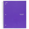 Picture of Five Star Spiral Notebook, 5 Subject, College Ruled Paper, 200 Sheets, 11" x 8-1/2", School, Wired, Purple (38748)