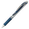 Picture of Pentel EnerGel RTX Retractable Liquid Gel Pen, (0.7mm) Metal Tip, Medium Line, Navy Blue Ink 2-Pk (BL77BP2CA)