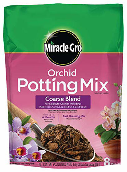 Picture of Miracle-Gro Orchid Potting Mix Coarse Blend, 8 qt.